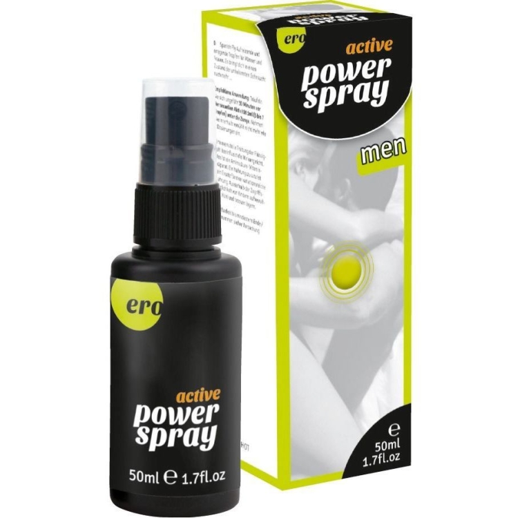 Спрей для усиления эрекции Active Power Spray men 50 мл 77303 - HOT - Возбуждающие мужские кремы и спреи - Купить