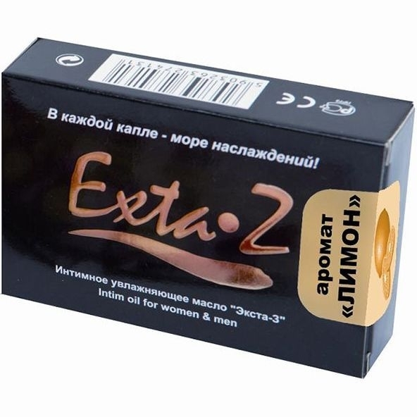Интимное масло Exta-Z лимон 1,5 мл