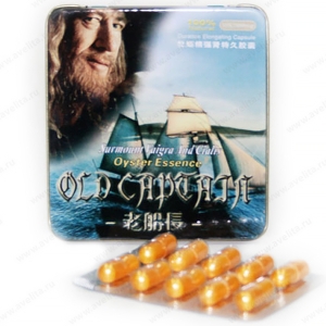 Капсулы для повышения потенции &quot;Старый капитан&quot;, 10 капсул, 5800 мг.