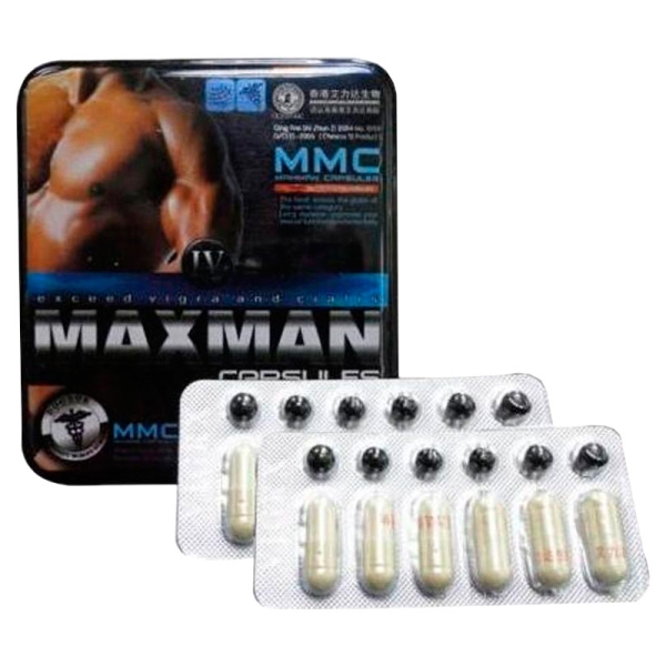 Капсулы "Maxman IV" 1 уп. (12 + 12 кап.)