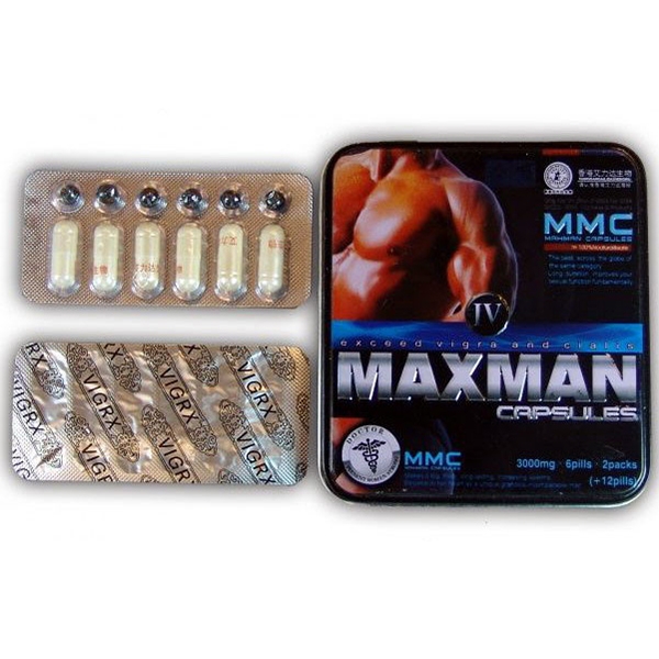 Капсулы "Maxman IV" 1 уп. (12 + 12 кап.)