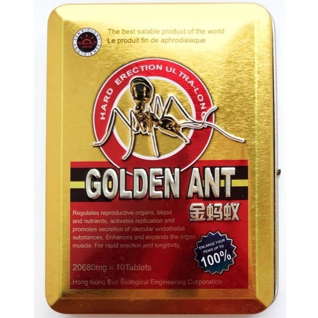 Золотой Муравей (Golden Ant) - для мужского здоровья 10 шт. х 20680 mg