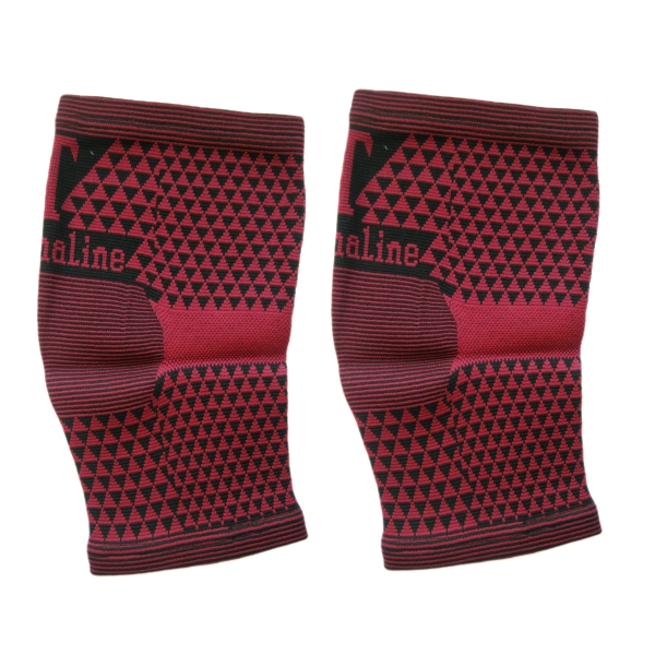 Наколенники магнитные бордовые Haogang