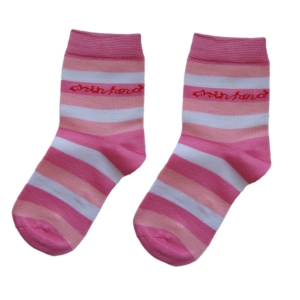 Носки детские с турмалином розовые Haogang