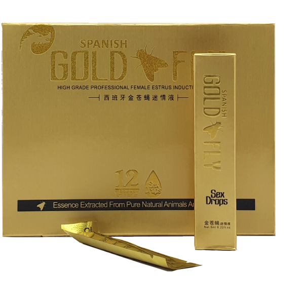 Женский возбудитель Золотая Шпанская мушка, 12*5 мл