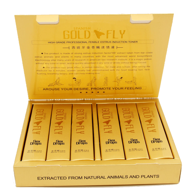 Женский возбудитель Золотая Шпанская мушка, 12*5 мл