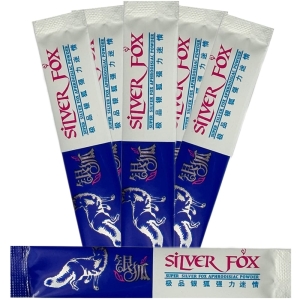 Женский возбудитель &quot;Silver Fox&quot; NEW, (Серебряная лиса), капли, 5 мл*12 саше