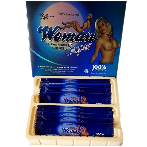 Возбуждающее средство женское "Super Woman" (Супер вумен), капли, 5 мл