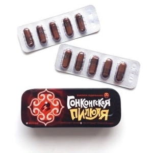 Гонгконкская пилюля, для повышения потенции и эрекции, возбуждающее средство, 10 шт