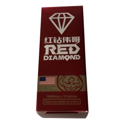 RED Diamond Красный бриллиант для повышения либидо у мужчин 19800 mg, 10 таблеток