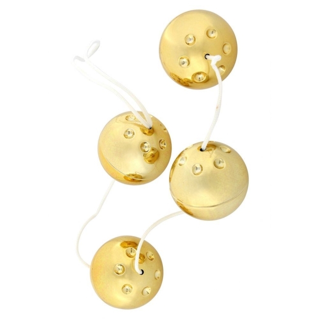 Seven Creations Gold Vibro Balls