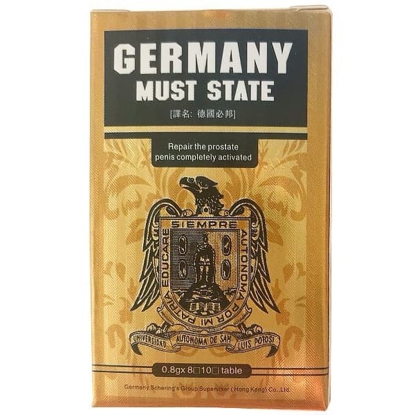 GERMANY Must State Препарат для потенции