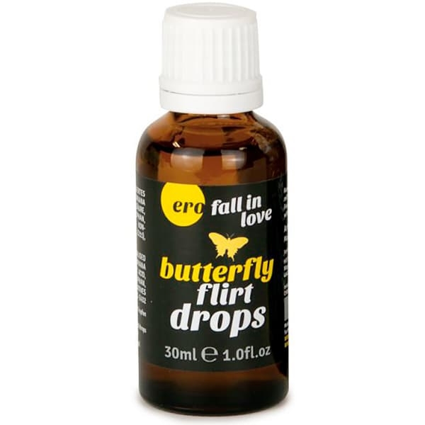 Возбуждающие капли для двоих "Полет бабочки" / "Butterfly flirt drops", 30 мл.