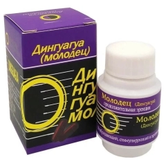Возбудитель для мужчин "Молодец (Дингуагуа)", 8 капсул, 400 мг.