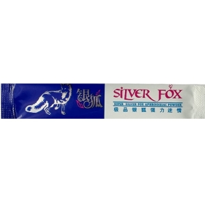 Женский возбудитель "Silver Fox" NEW, (Серебряная лиса), капли, 5 мл*12 саше