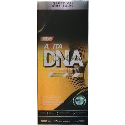 AVITA DNA Препарат для повышения потенции, возбуждающее средство, 10 капсул, 800 mg
