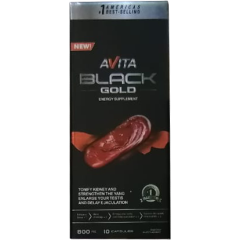 AVITA Black Gold Препарат для повышения потенции, возбуждающее средство, 10 капсул, 800 mg